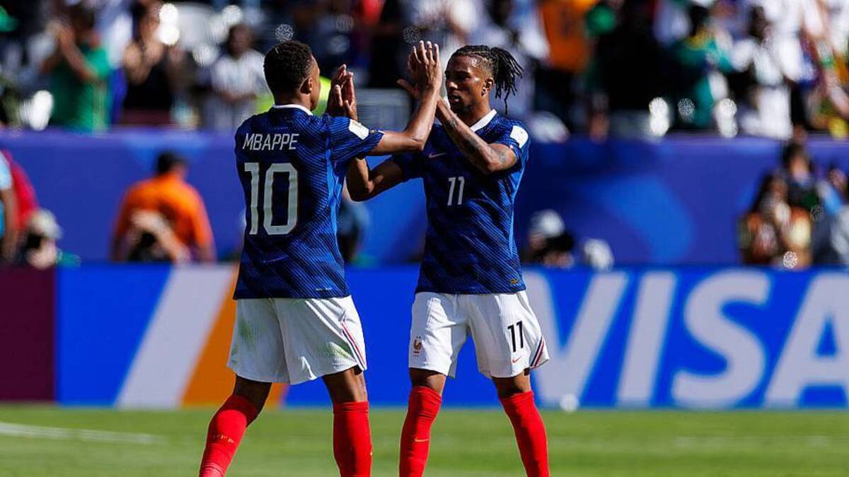  Michael Olise and Kylian Mbappé have formed a lethal partnership. | Sathire Kelpa/Eurasia Sport Images/Getty Images 