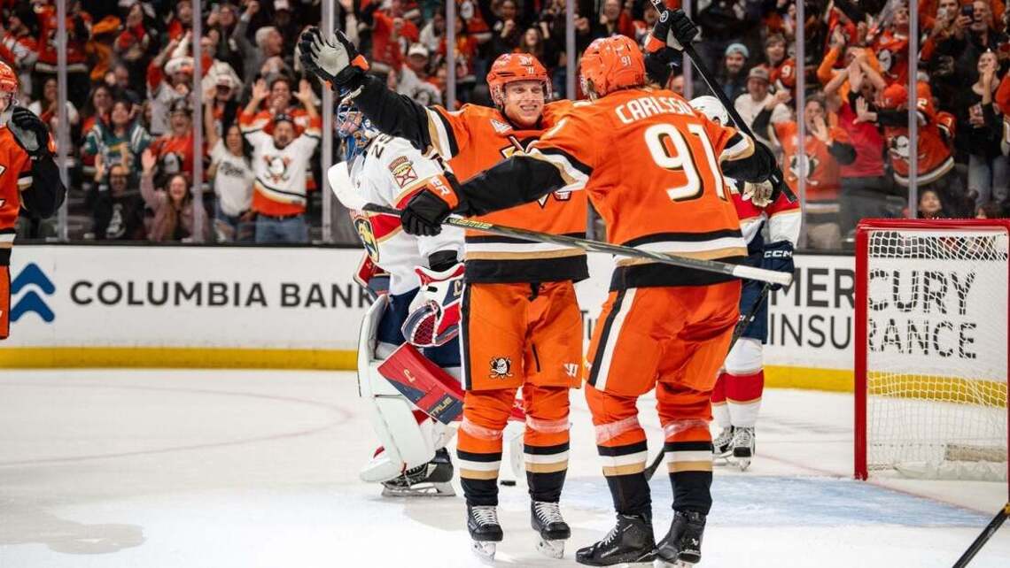 NHL roundup: Mikael Granlund's OT goal hands Ducks win over Panthers
