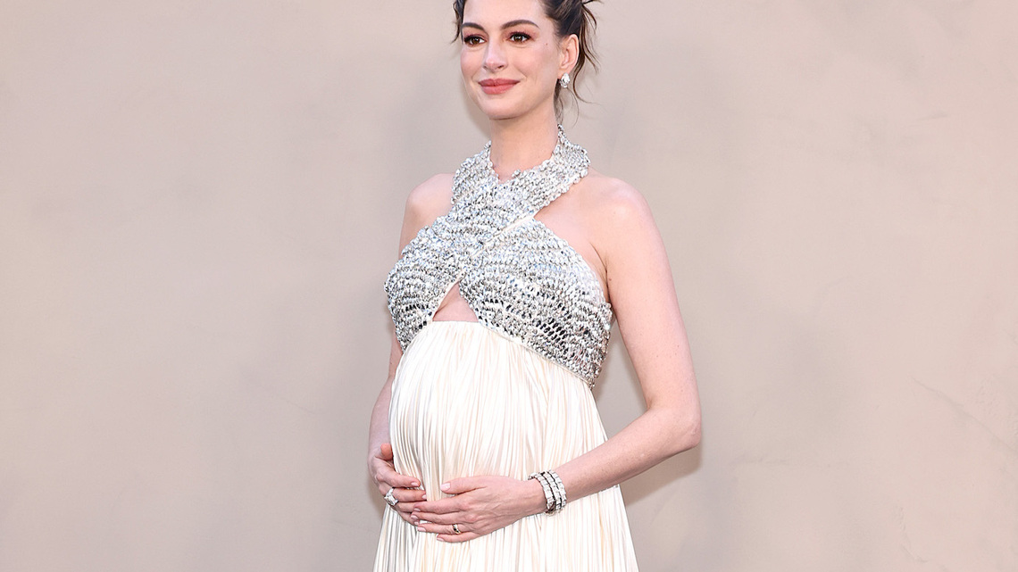 Pregnant Anne Hathaway Surprised With Epic Baby Gift on 'Today' 