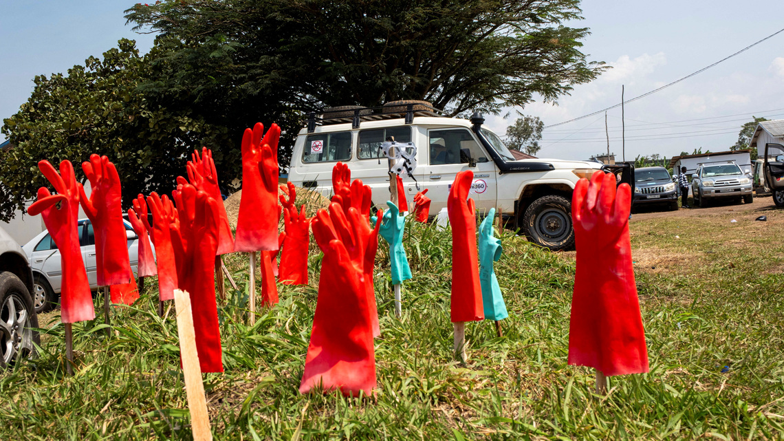Congo Ebola response workers protest over pay 