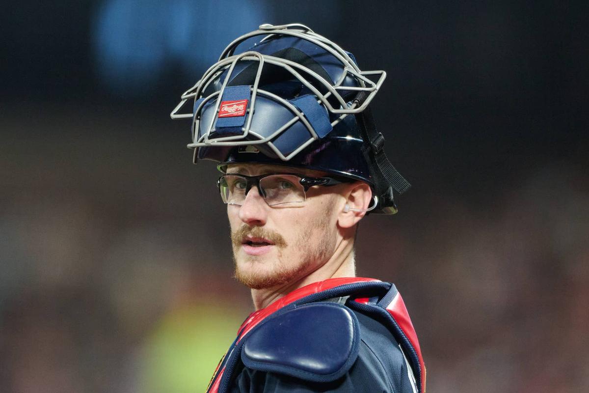  Atlanta Braves catcher Sean Murphy (12) © Robert Edwards-Imagn Images © Robert Edwards-Imagn Images