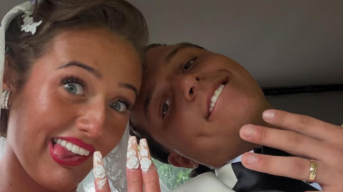 Tyson Fury's 16-Year-Old Daughter Wore Crocs Under Her Wedding Gown 