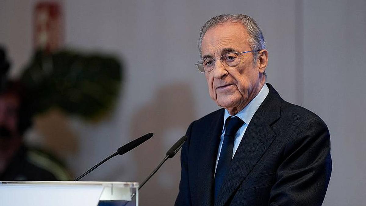  Florentino Pérez is making his final campaign pitch. | Oscar J. Barroso/AFP7/Getty Images 