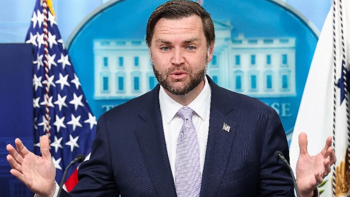 At White House briefing, Vance says Iran war won't be 'forever' 