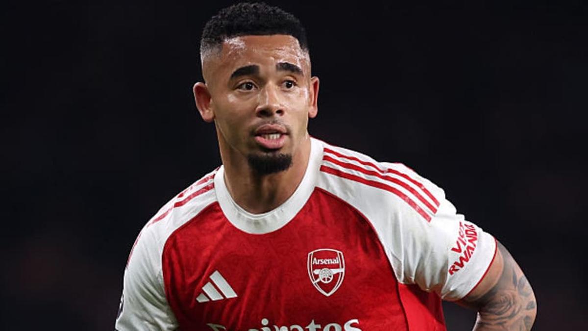  Gabriel Jesus is third-choice striker at Arsenal. | Catherine Ivill - AMA/Getty Images 