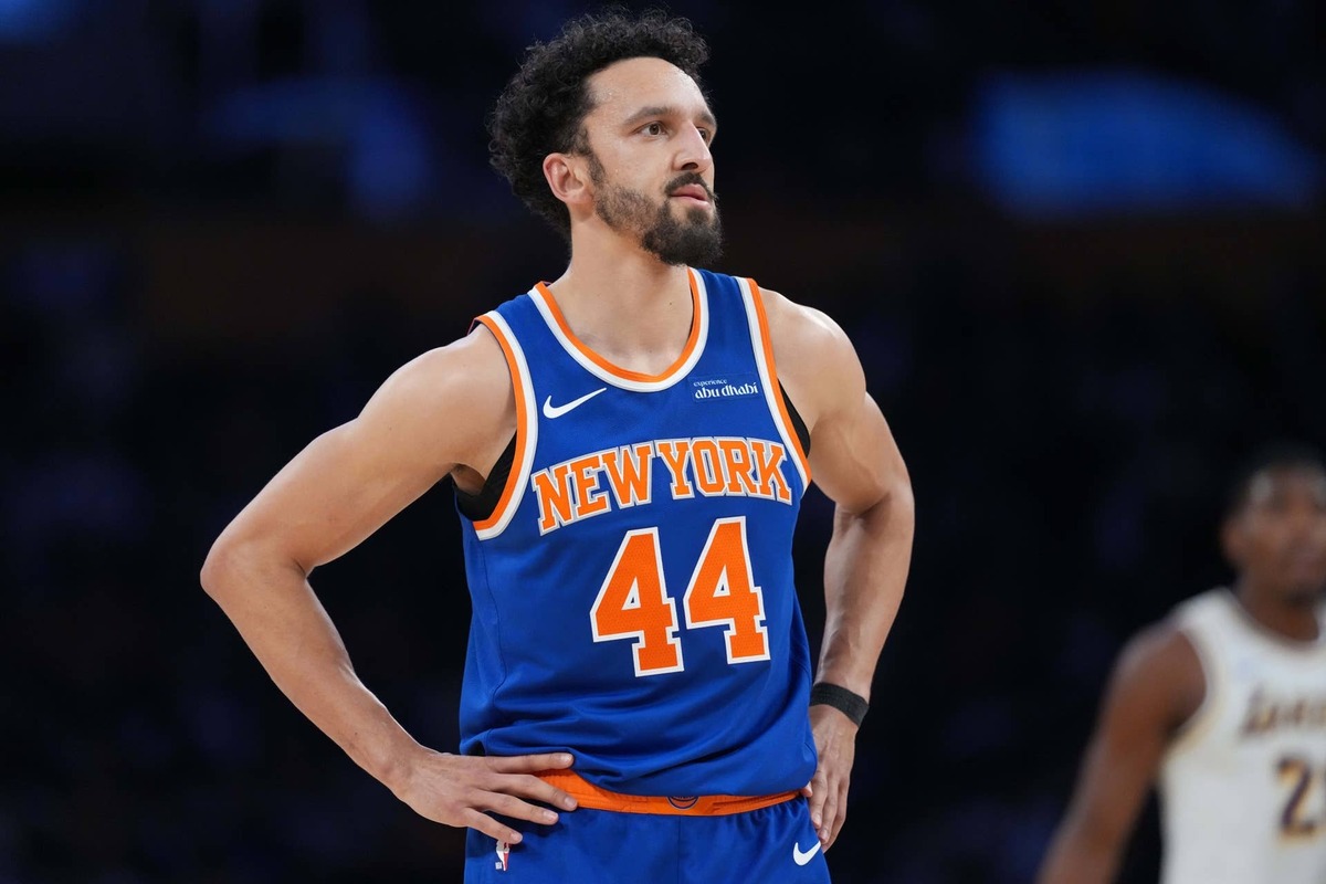  New York Knicks guard Landry Shamet (44) Kirby Lee-Imagn Images