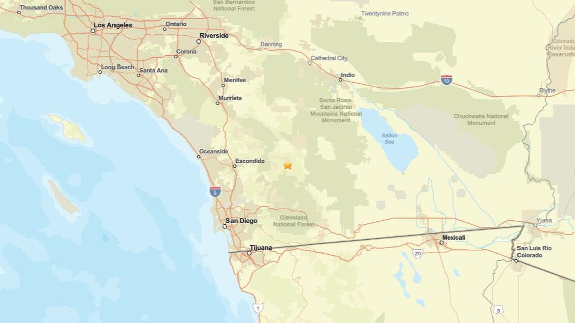 Update: Seismic activity on March 30 - 2.0 magnitude earthquake near Julian, CA registered 