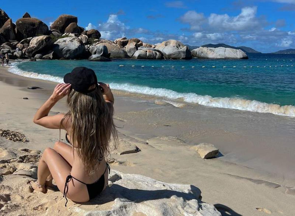  The Baths feature massive granite boulders and crystal-clear waters to be explored. Photo credit: Alexa Mellardo 