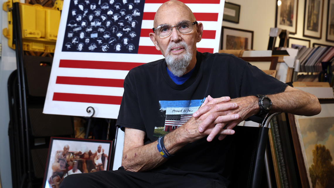 Column: Now in his 80s, will the owner of Danon Gallery reinvent himself again? 