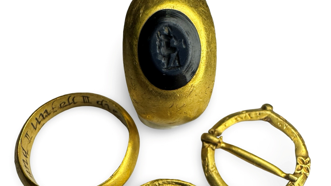 Metal detectorist's 20-year treasure haul being sold for nearly $14,000