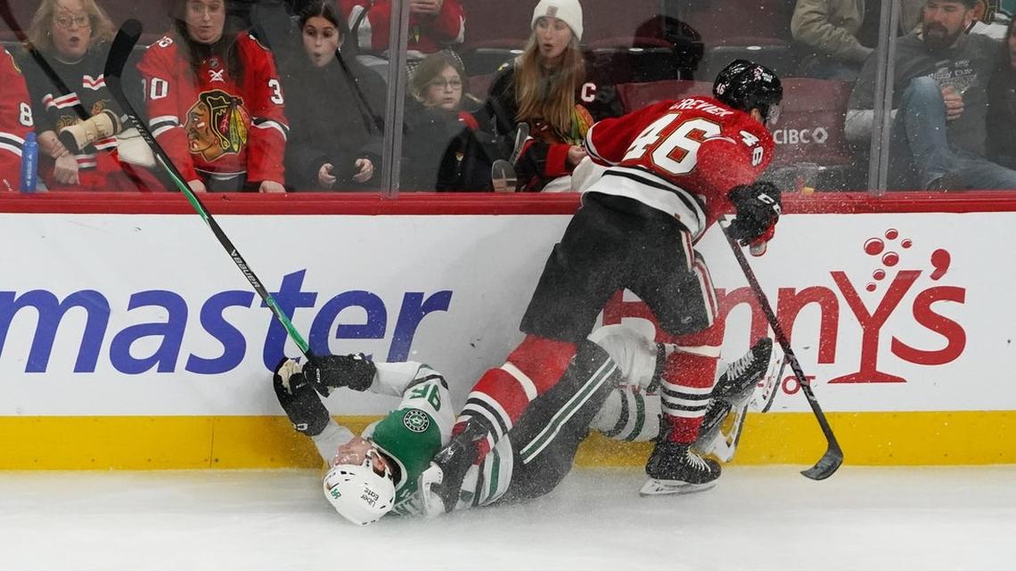 After rare loss, Stars must solve unlikely nemesis Blackhawks 