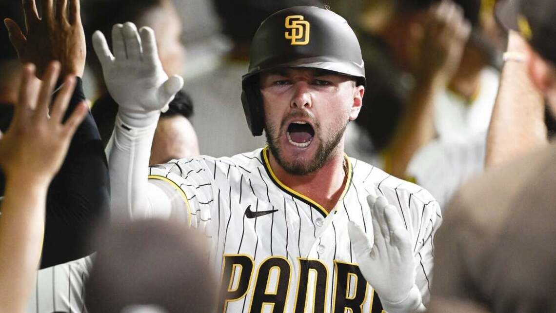 Jackson Merrill, Padres strive to keep surging in clash vs. Brewers