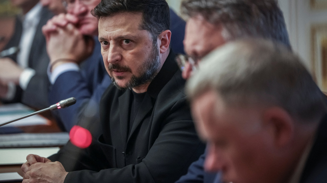 Zelenskyy denies Russian capture of key eastern city Kostiantynivka