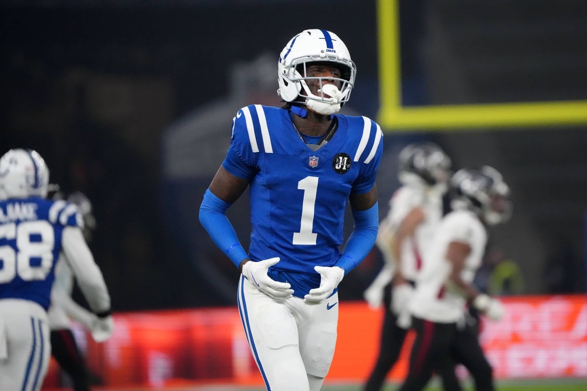  Indianapolis Colts cornerback Sauce Gardner (1) © Kirby Lee-Imagn Images