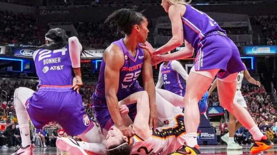 Rough plays on Caitlin Clark draw Fever coach's ire 