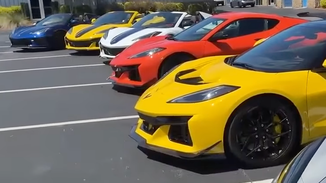 Chevy Brings the Entire 2027 Corvette Family Together on Track 