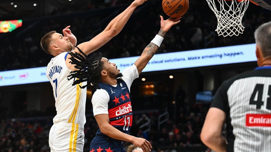 Warriors extend Wizards' slide; Trae Young strains quad 