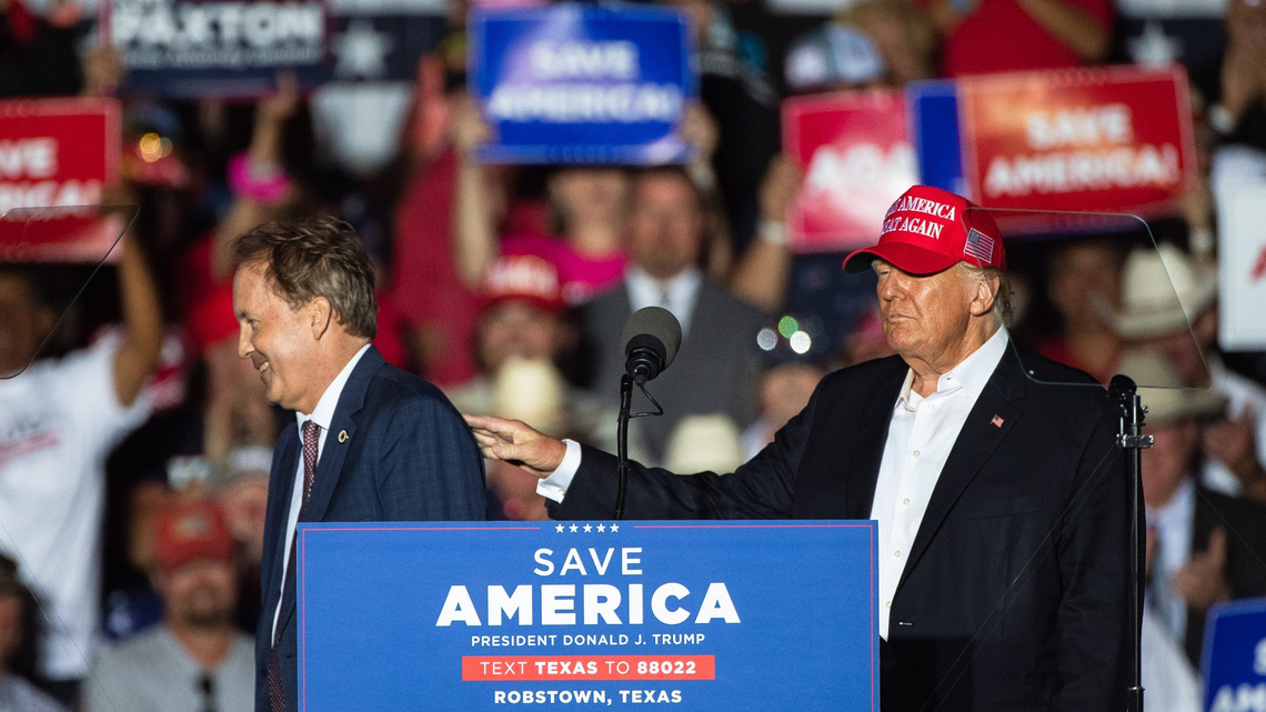 Trump is headed to Texas. See state midterm election record, polling 