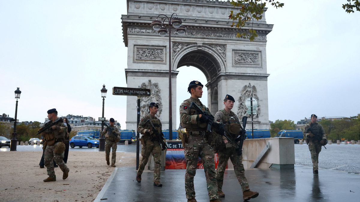 Violence flares in Paris after largely peaceful protests across France ...