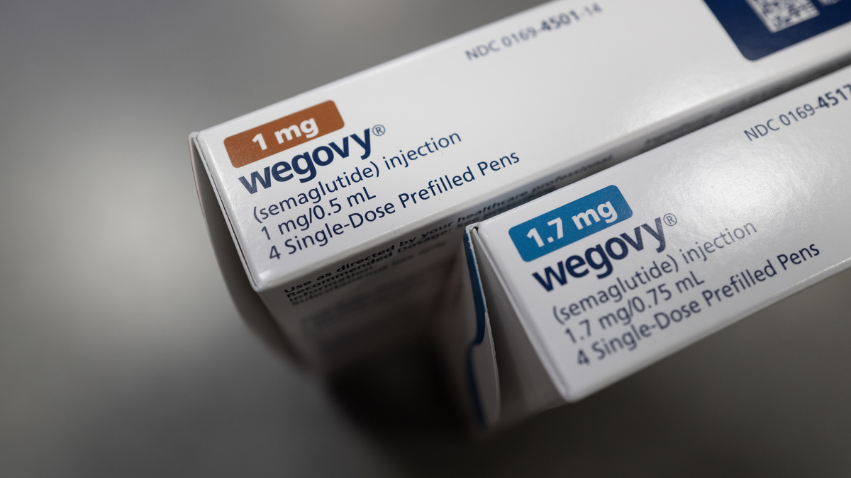 In this photo illustration, the injectable weight-loss medication Wegovy is available at New City Halstead Pharmacy on April 24, 2024, in Chicago. (Photo Illustration by Scott Olson/Getty Images/TNS)