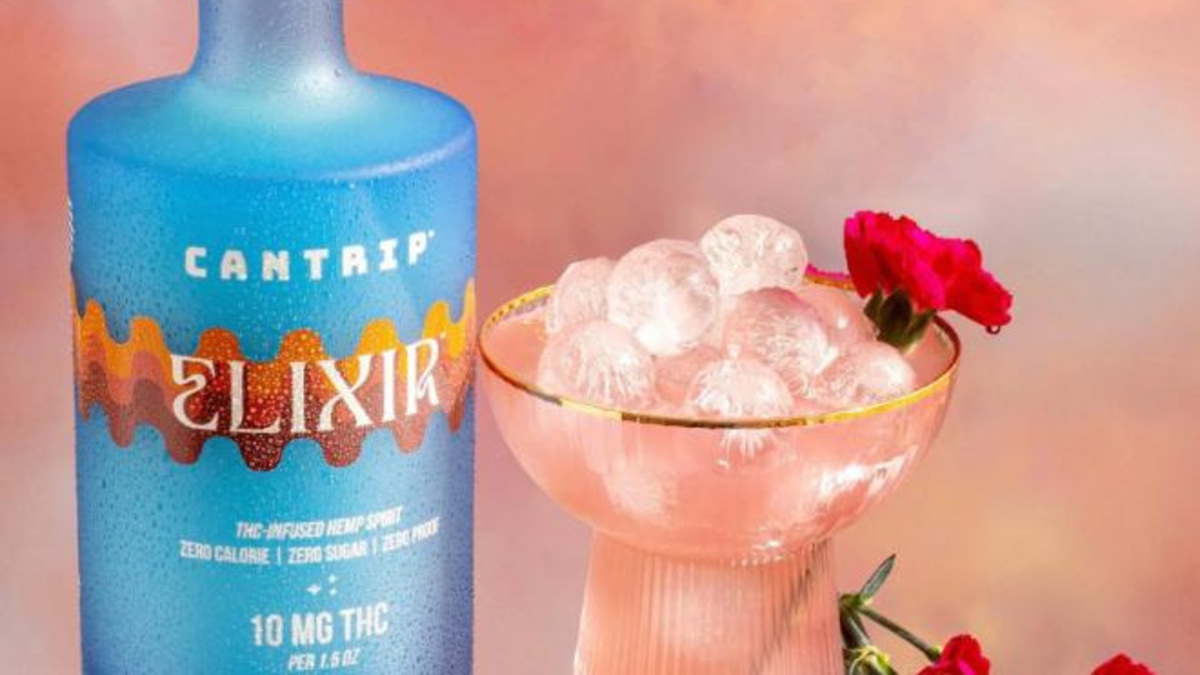 A lovely Cantrip cocktail that is decidedly not the Twirly Shirley I review in this piece.