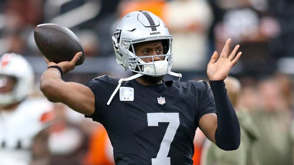  Las Vegas Raiders QB Geno Smith | Darrell Craig Harris, On SI 