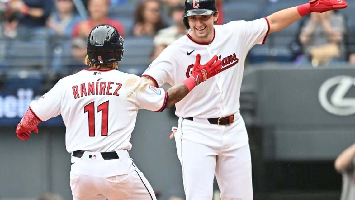 Jose Ramirez (HR, 4 RBIs), Guardians cool off Royals in rout 