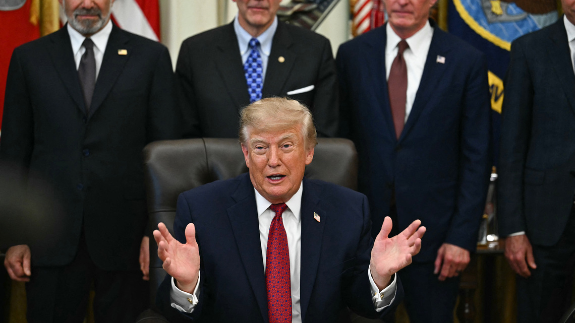 Trump says ramped up bombing of Iran ‘possible' after midterms 