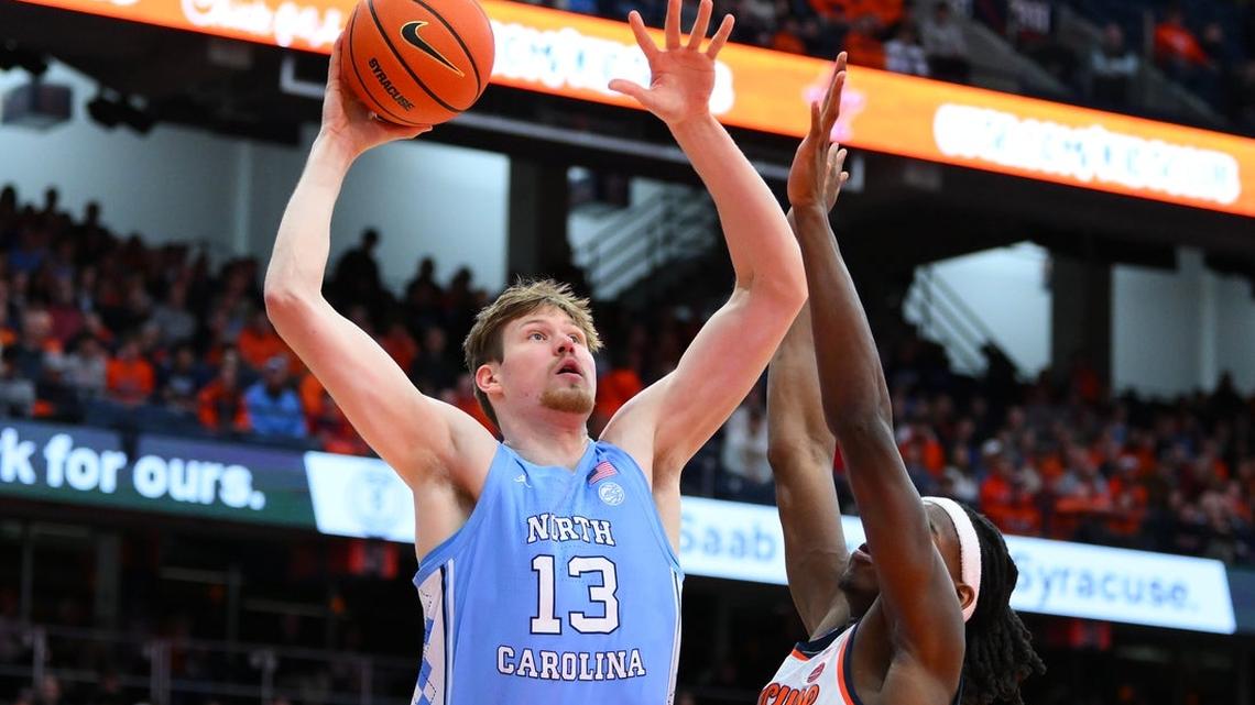 Henri Veesaar returns to lead No. 16 North Carolina past Syracuse 