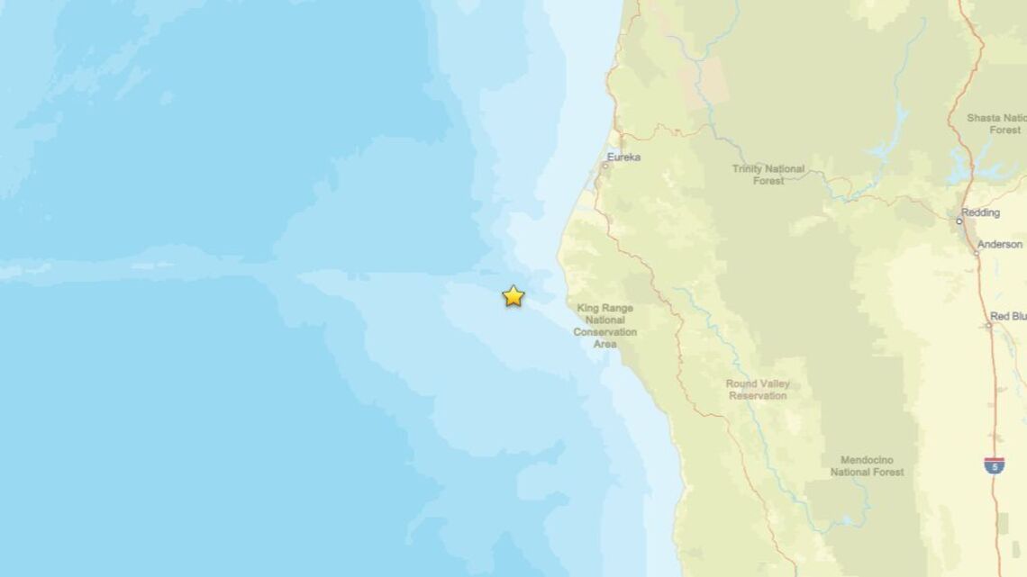 Update: Oct. 12 - 3.4 magnitude earthquake reported close to Petrolia, CA 