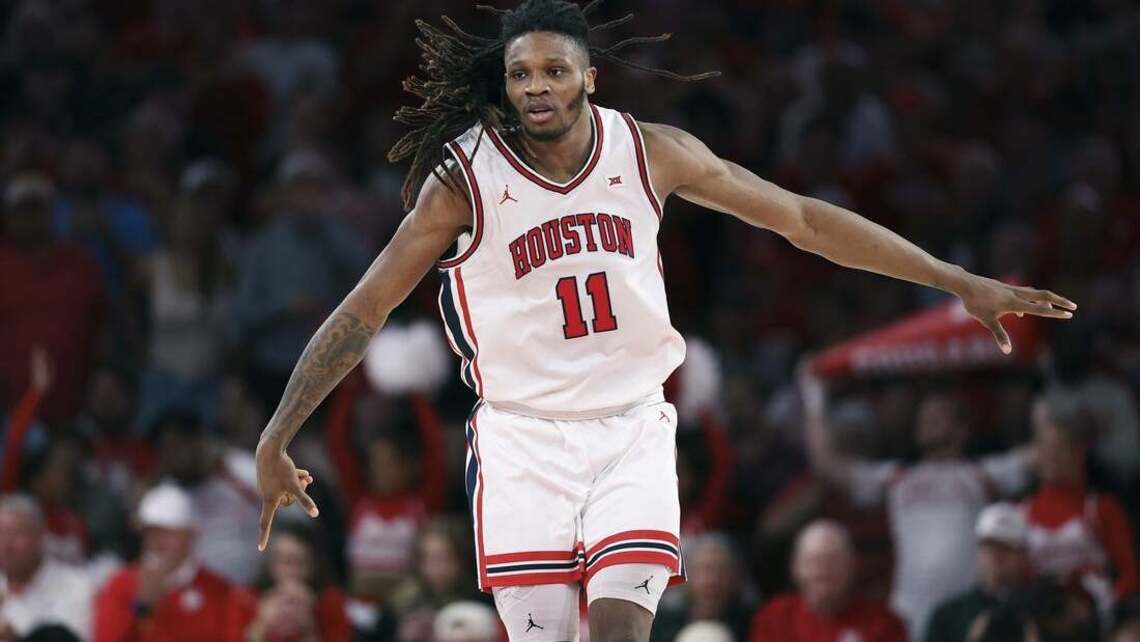 No. 10 Houston enters opener vs. La Salle with cautious outlook 