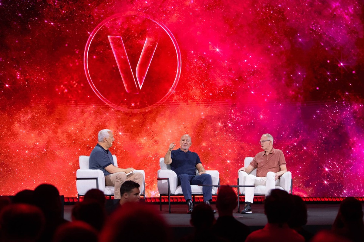  As layoffs mount, Bezos took a Paris stage to call the fear of "AI jobs" backward. 