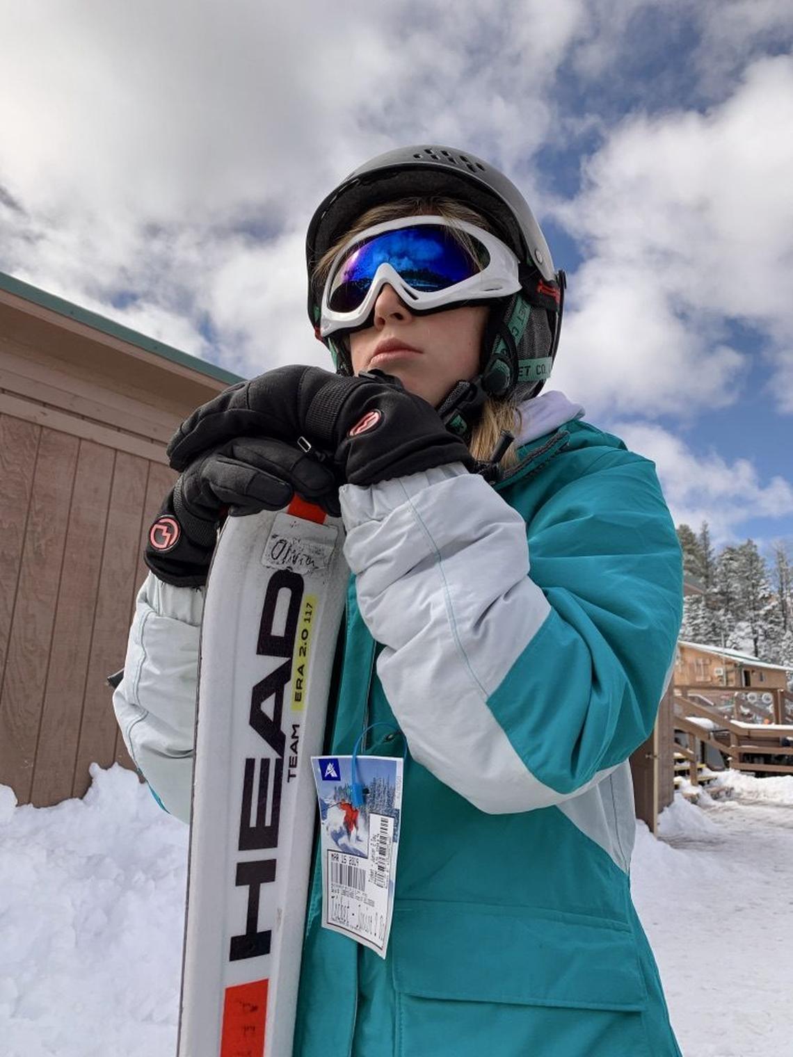  Our daughter fell in love with skiing and yearly ski trips are a must for our family. Photo credit: Breeze Leonard 