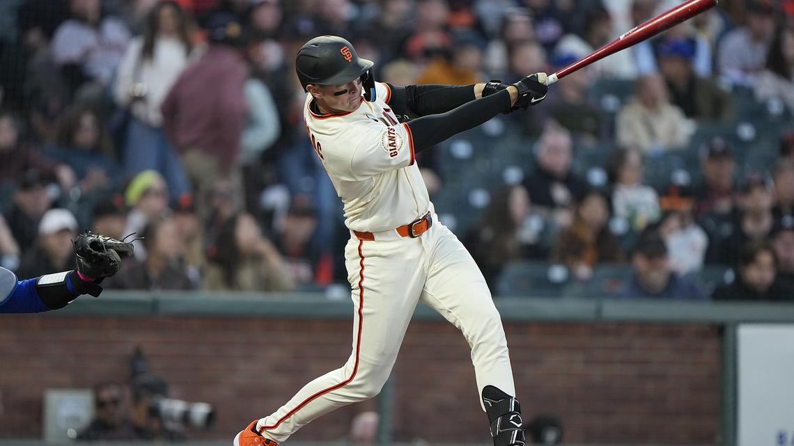 Susac records three hits in first career start as SF Giants' overpower Mets 
