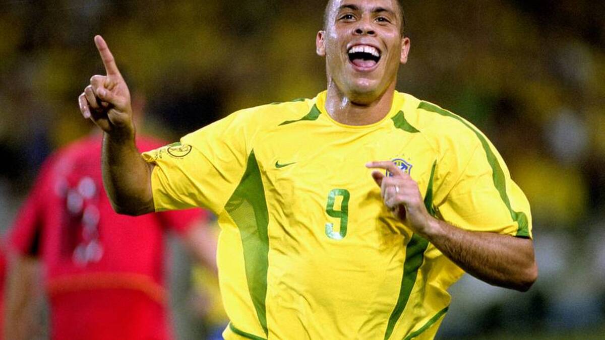  Ronaldo scored 15 World Cup goals. | Mark Leech/Getty Images 