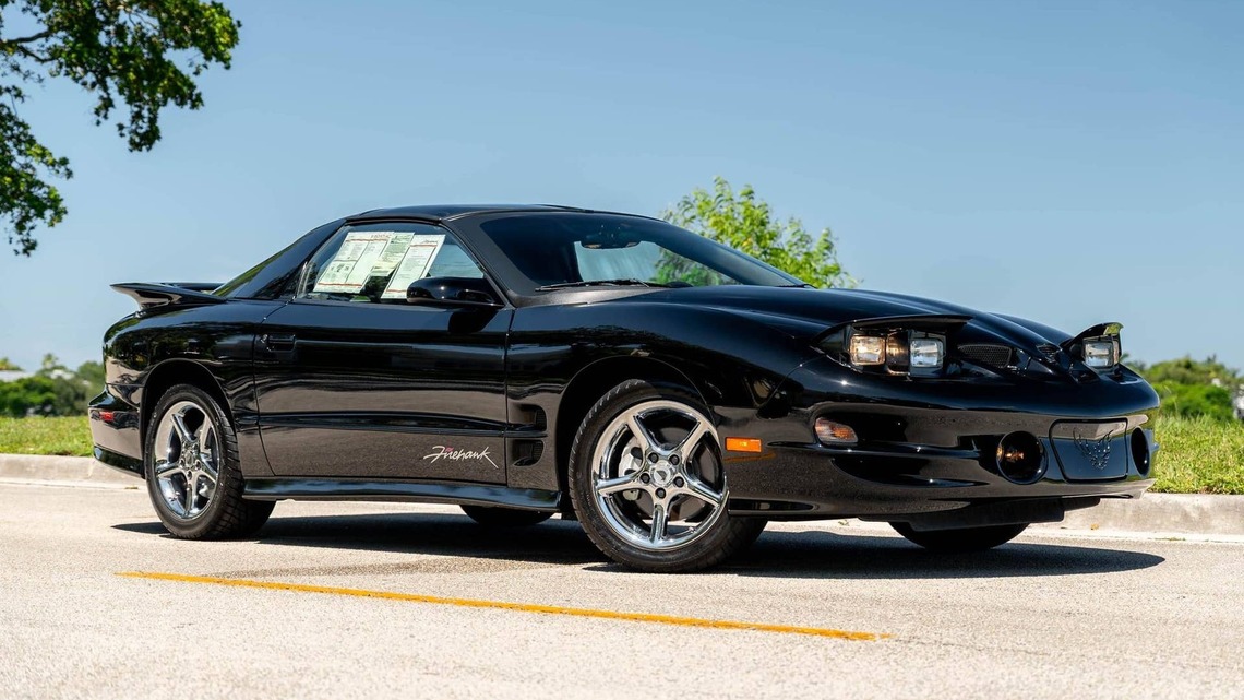 2002 Pontiac Firebird Trans Am SLP Firehawk For Sale With 27 Miles Shown 