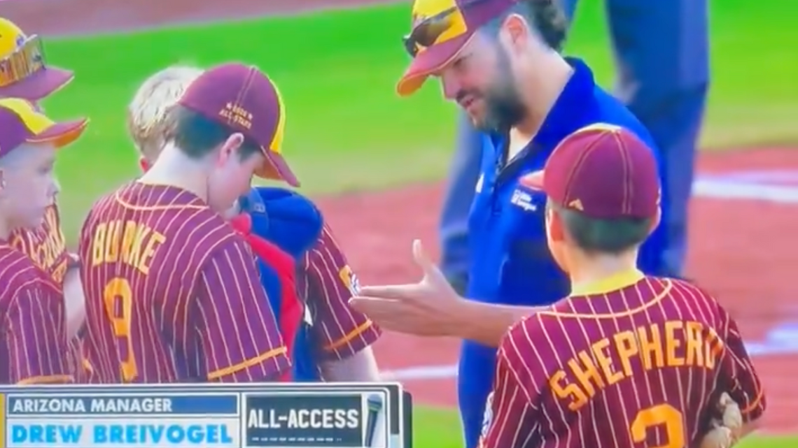 Little League World Series Coach Divides Fans With Mound Visit Speech