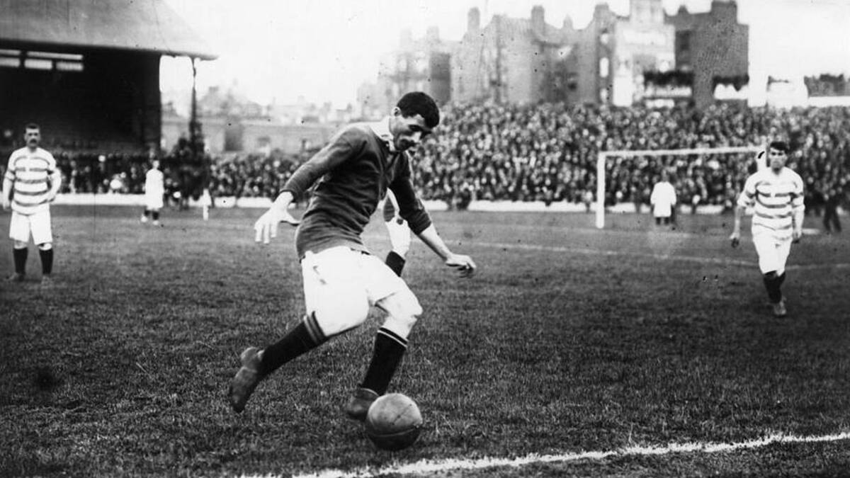  Billy Meredith was the star of a Man Utd team that toured central Europe 118 years ago. | Hulton Archive/Getty Images 