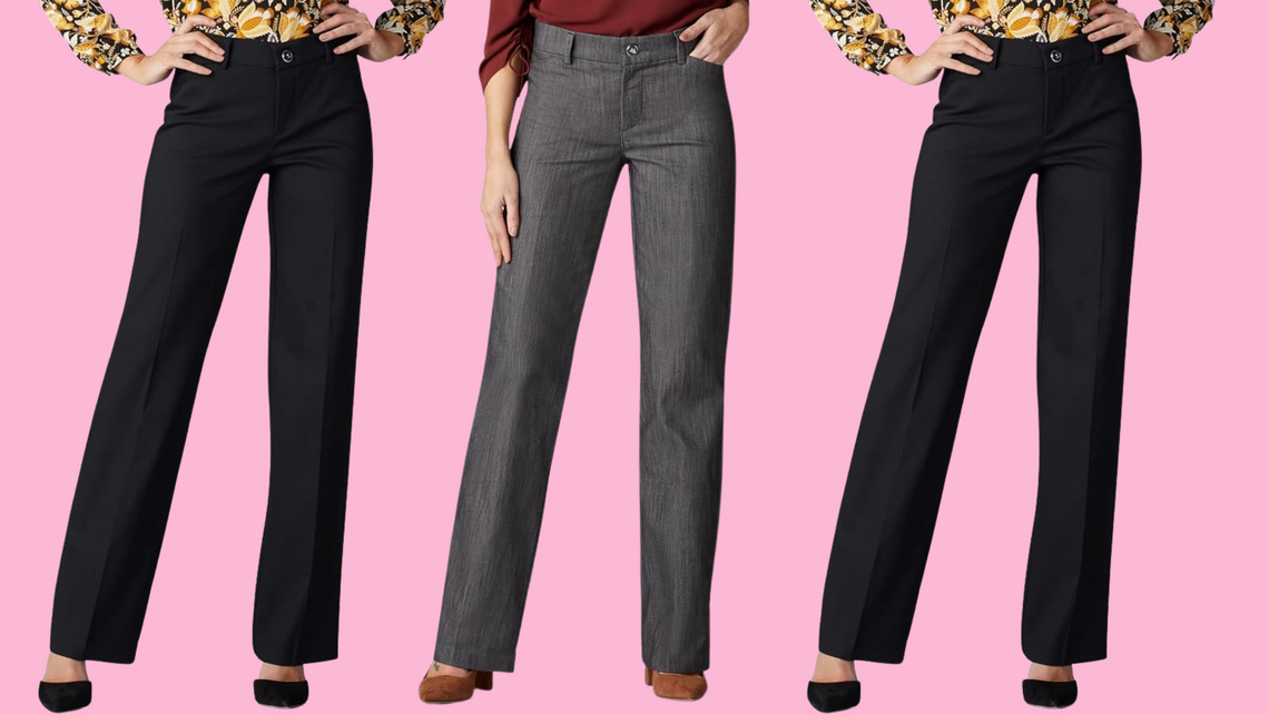 Nearly 19,000 Shoppers Are Officially Obsessed With These 'Magic' Work Pants on Sale for $35 