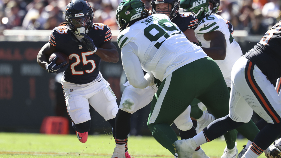 Bears running game looms as huge factor vs. Packers - but will Kyle Monangai play? 