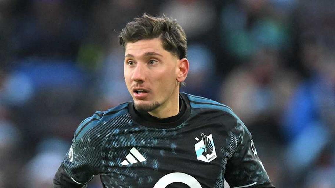  Nectarios Triantis has become an influential player in Minnesota United's midfield. | Nick Wosika-Imagn Images 