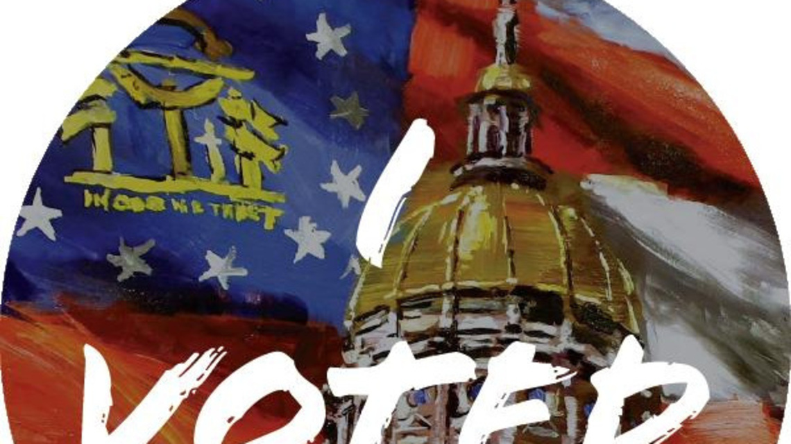 New 'I voted' stickers to debut in GA midterms. Is the peach gone?