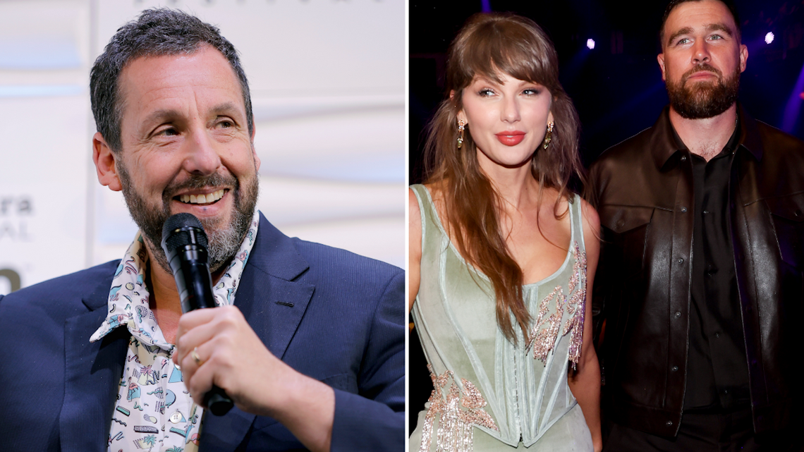 Adam Sandler Shared One Piece of Marriage Advice to Taylor Swift and Travis Kelce Guests Won't Forget 