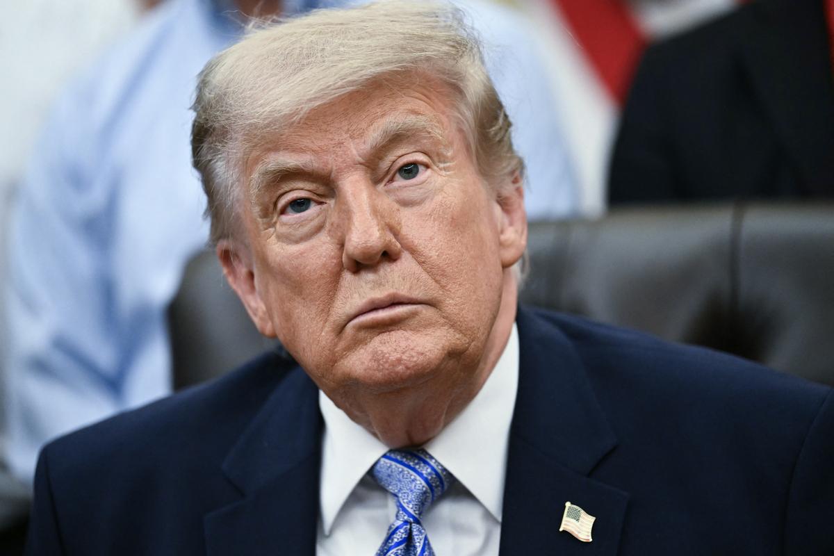  President Donald Trump in the Oval Office of the White House on May 21, 2026, in Washington. 