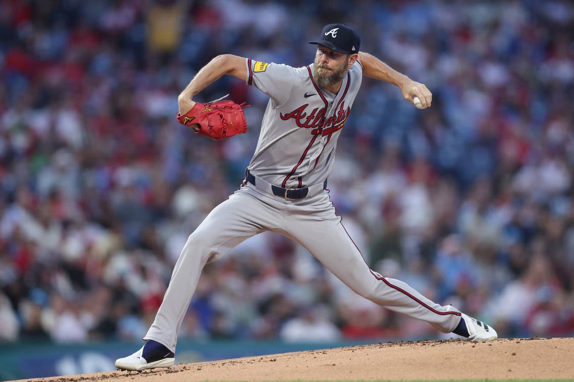  Atlanta Braves pitcher Chris Sale (51)  © Bill Streicher-Imagn Images 