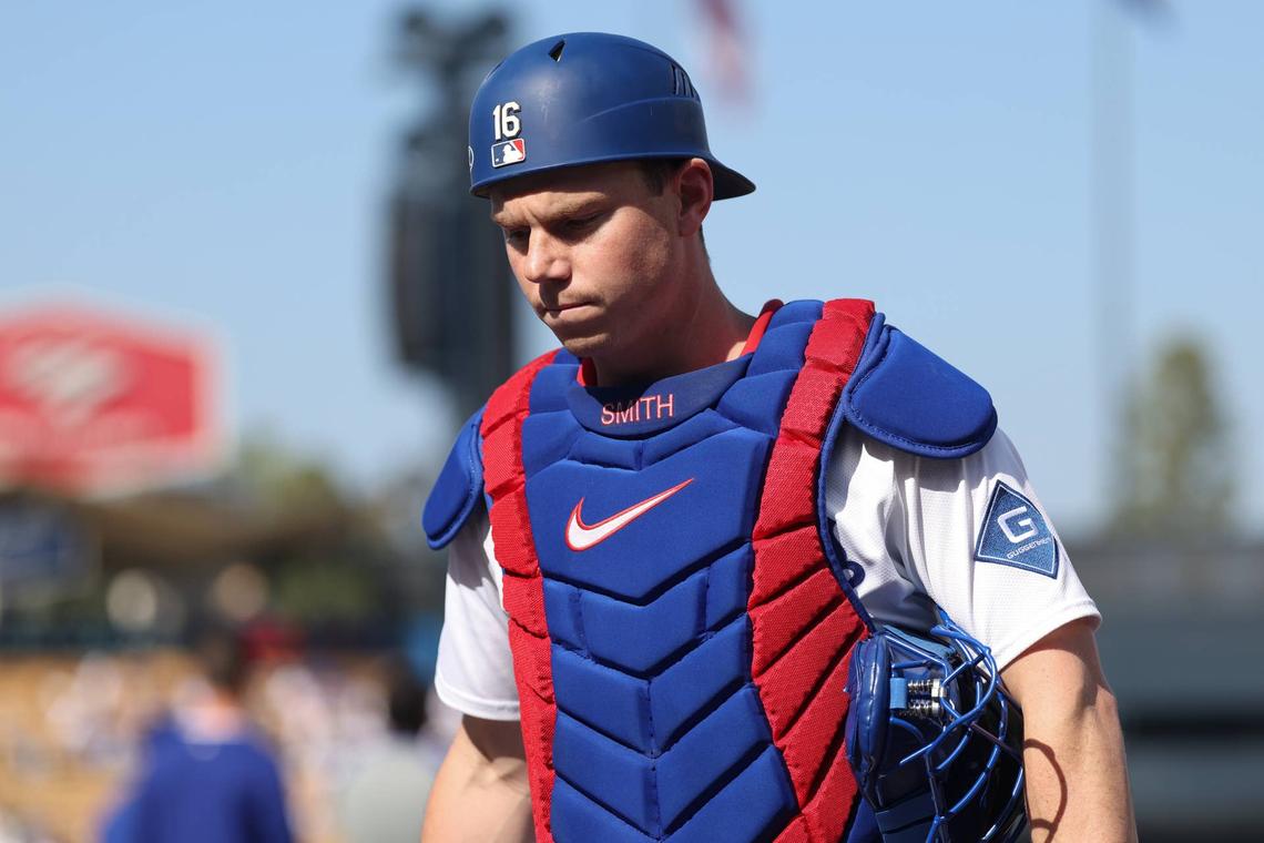 Los Angeles Dodgers catcher Will Smith (16) © Kiyoshi Mio-Imagn Images