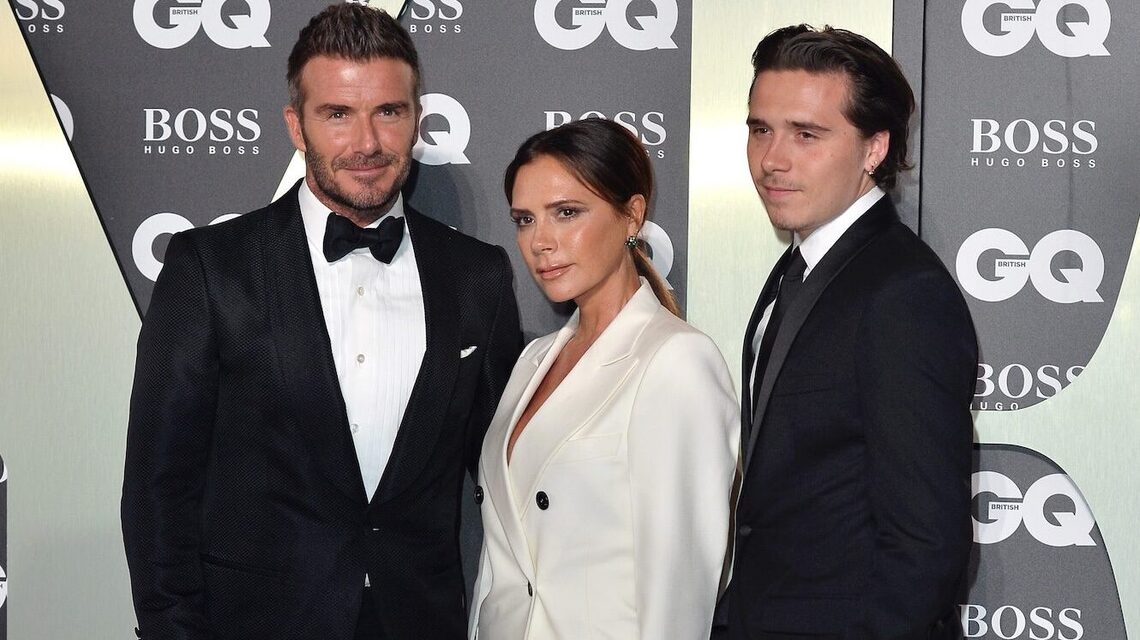 David Beckham Shuts Down Question About Family Drama With Son Brooklyn 