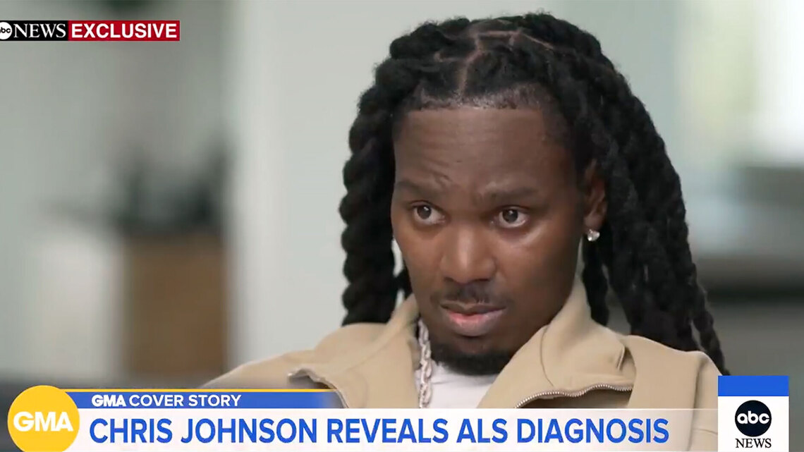 Ex-NFL Star Chris Johnson Reveals ALS Diagnosis at 39, Can No Longer Speak 