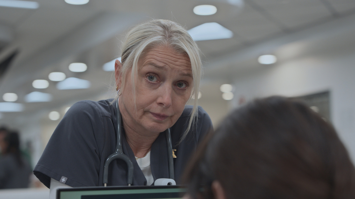 Katherine LaNasa in "The Pitt." (HBO Max/TNS)
