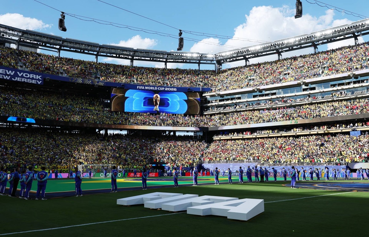  June 13, 2026; East Rutherford, New Jersey, U.S.; General view inside the stadium before the match. Mandatory Credit: Vincent Carchietta-Imagn Images 